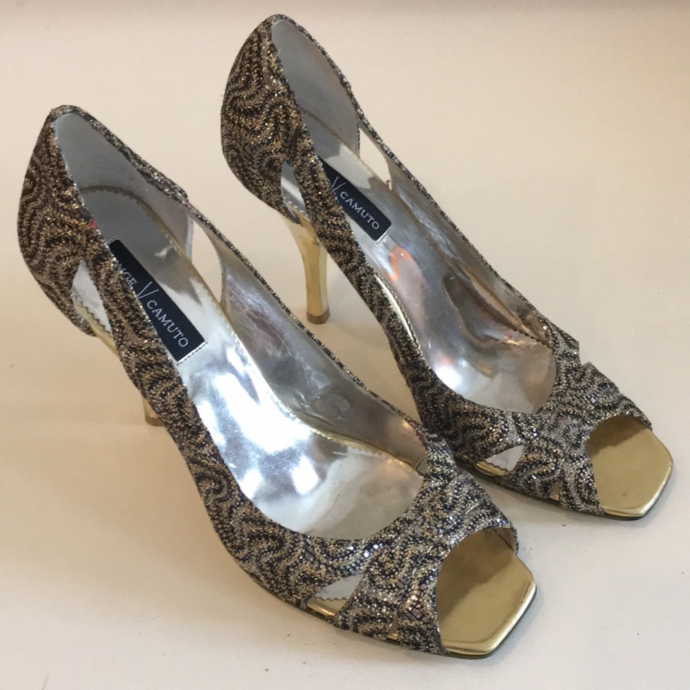 Vince Camuto high heel dress sandals